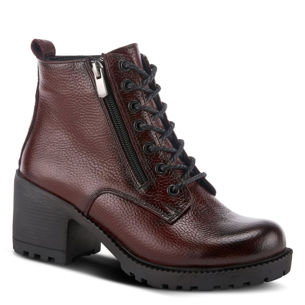 Spring Step Shoes Yaritza Women's Utility Inspired Design Pebbled Leather Boots Shoes by Spring Step Shoes – Don't Panic Shoes