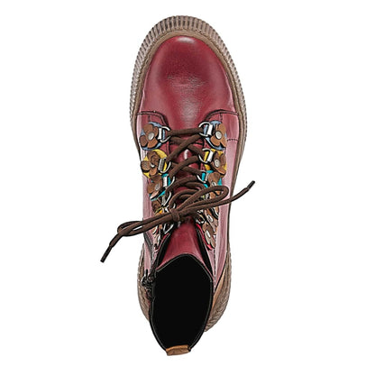 Spring Step Shoes Yeba Women's Stylish And Comfortable Leather Boots Shoes by Spring Step Shoes – Don't Panic Shoes