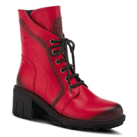 Thumbnail for Spring Step Shoes Yoku Leather Floral Boots
