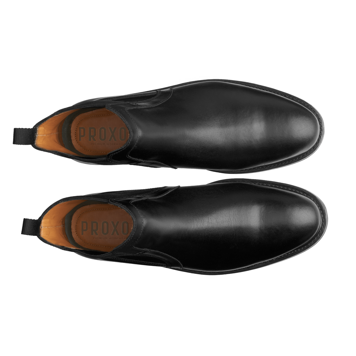 Steel Toe Chelsea Boot Wallace Black Chelsea Boots by Proxon Premium Workwear – Don't Panic Shoes
