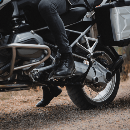 Steel Toe Lace Up Boot Mich Black Lace - up by Proxon Premium Workwear – Don't Panic Shoes