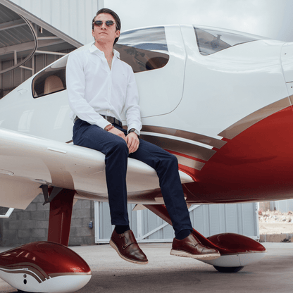 Steel Toe Monk Strap Shoe Grand Brown Active Safe by Proxon Premium Workwear – Don't Panic Shoes