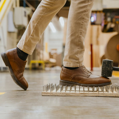 Steel Toe Oxford Shoe Captain Amber Executive Safe by Proxon Premium Workwear – Don't Panic Shoes