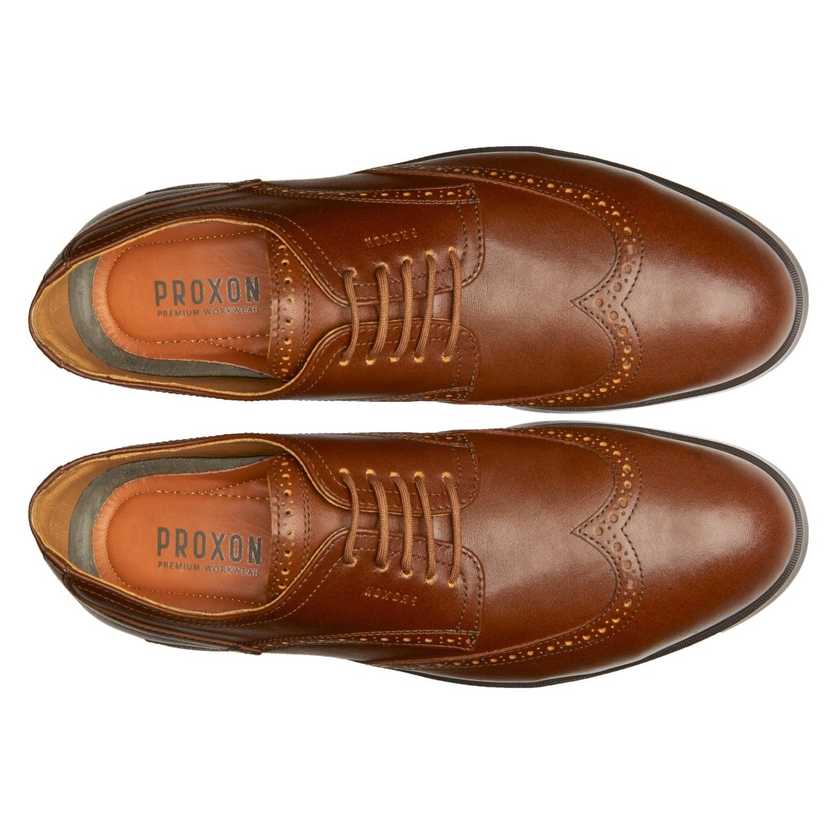 Steel Toe Oxford Shoe Captain Amber Executive Safe by Proxon Premium Workwear – Don't Panic Shoes