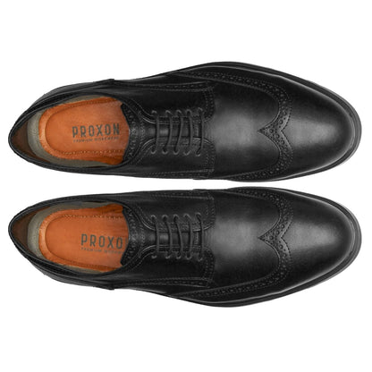 Steel Toe Oxford Shoe Captain Black Executive Safe by Proxon Premium Workwear – Don't Panic Shoes