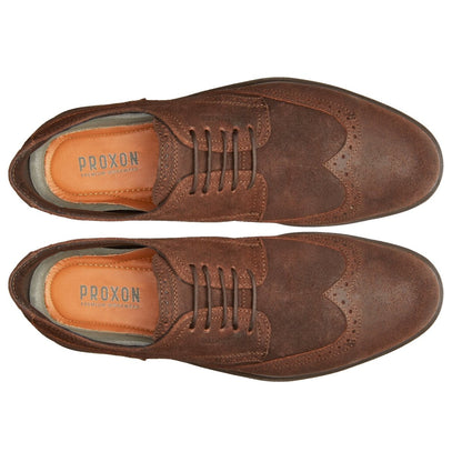 Steel Toe Oxford Shoe Captain Moka Executive Safe by Proxon Premium Workwear – Don't Panic Shoes