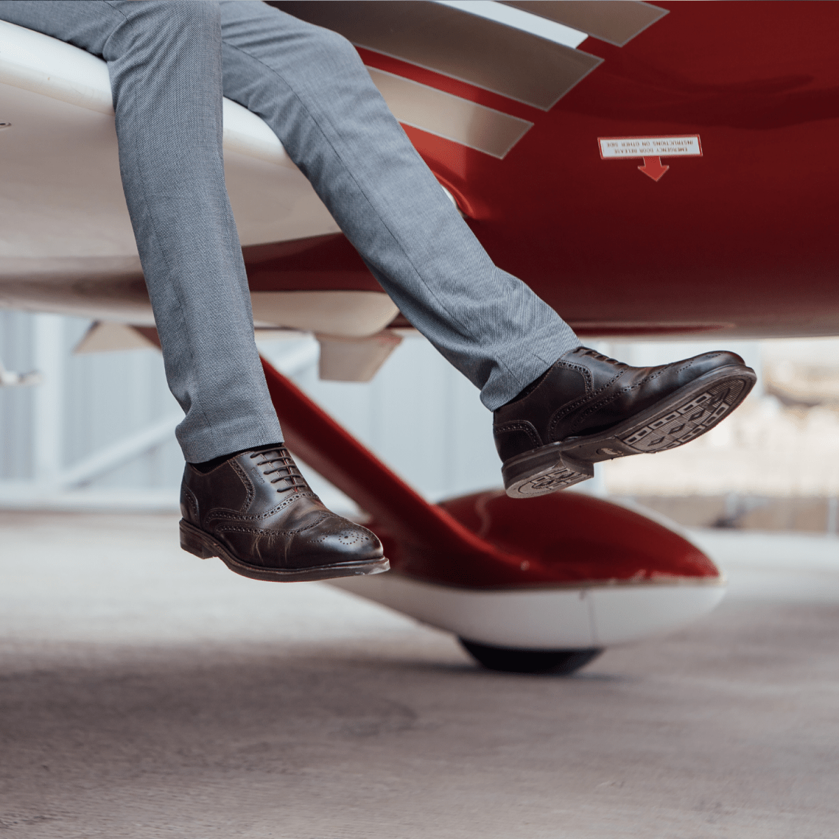 Steel Toe Oxford Shoe Pilot - Brown Oxford by Proxon Premium Workwear – Don't Panic Shoes