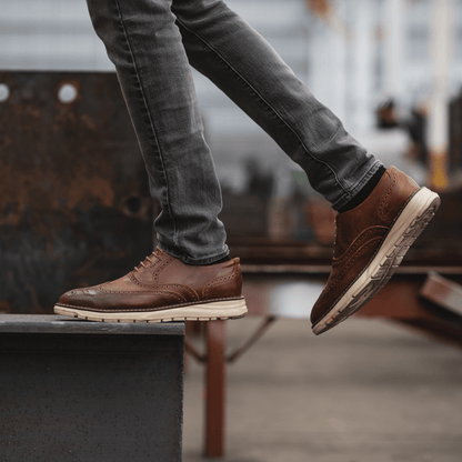 Steel Toe Oxford Shoe Volta Amber Active Safe by Proxon Premium Workwear – Don't Panic Shoes