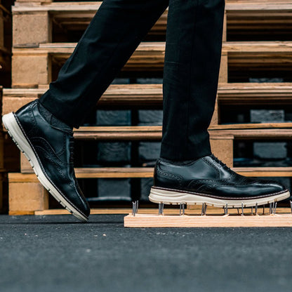 Steel Toe Oxford Shoe Volta Black Active Safe by Proxon Premium Workwear – Don't Panic Shoes