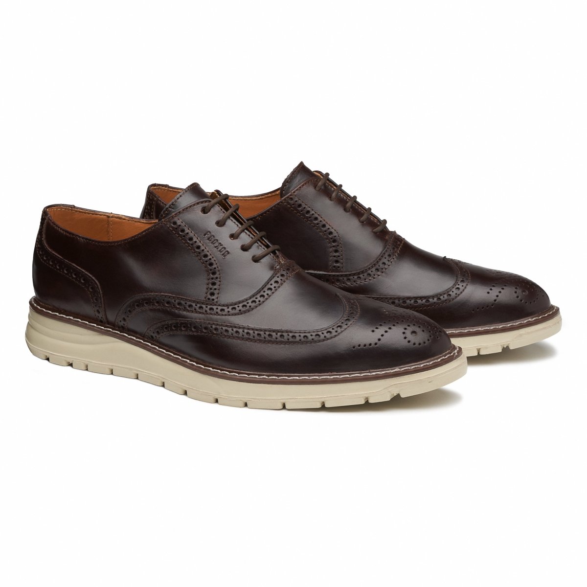 Steel Toe Oxford Shoe Volta Brown Active Safe by Proxon Premium Workwear – Don't Panic Shoes