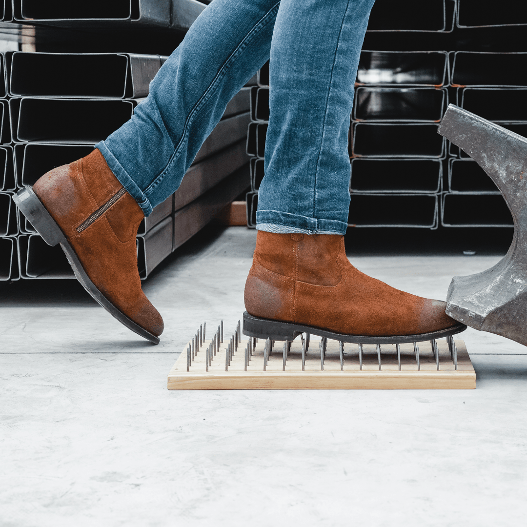 Steel Toe Western Boot Fulton Ginger by Proxon Premium Workwear – Don't Panic Shoes