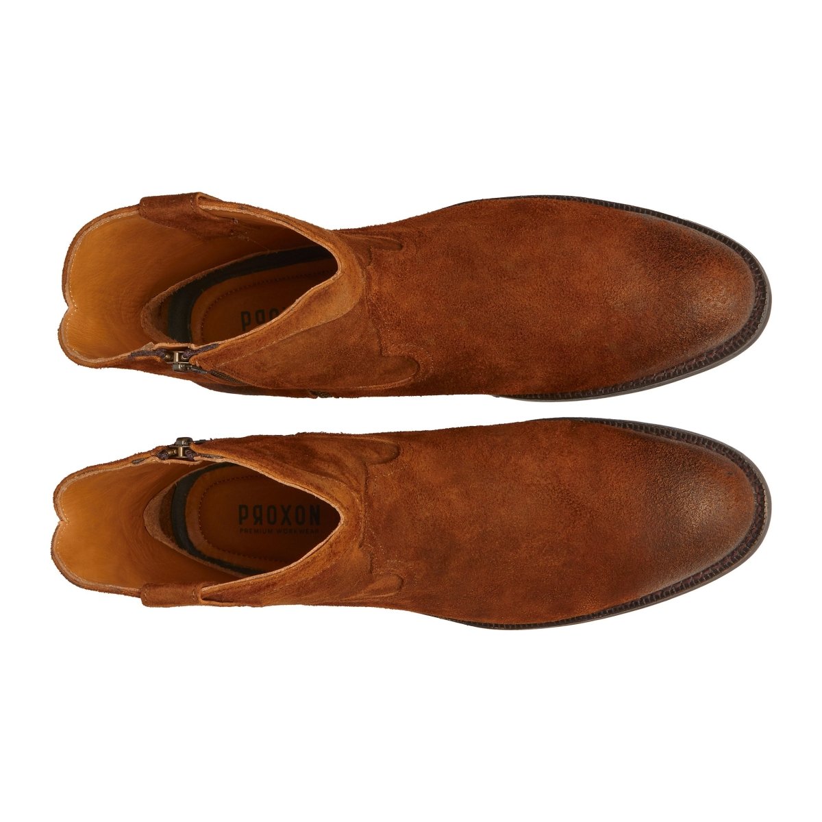 Steel Toe Western Boot Fulton Ginger by Proxon Premium Workwear – Don't Panic Shoes