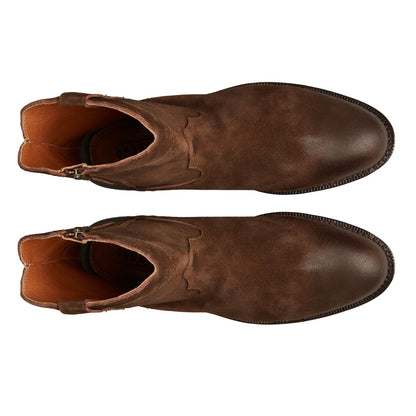 Steel Toe Western Boot Fulton Moka Western by Proxon Premium Workwear – Don't Panic Shoes