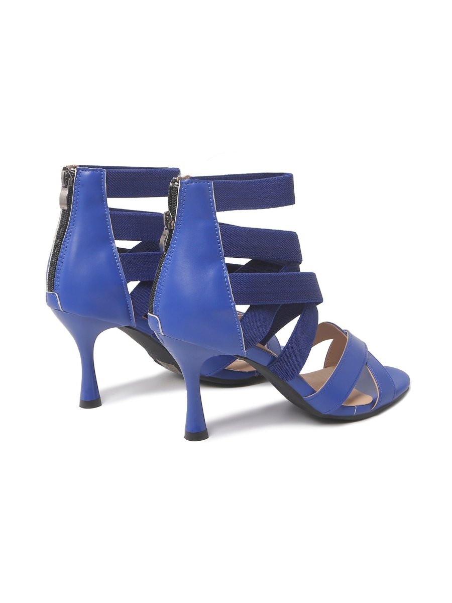 Stella | Blue Heels by J.Adams – Don't Panic Shoes