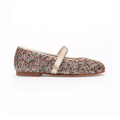 Stella Confetti Made In Spain Adjustable Velcro Shoe fashion by Childrenchic – Don't Panic Shoes