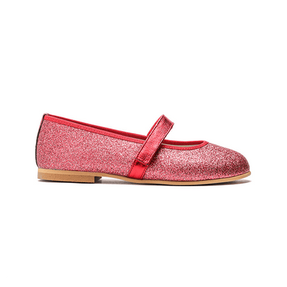 Stella Red Adjustable Velcro Cushion Insole Made In Spain fashion by Childrenchic – Don't Panic Shoes