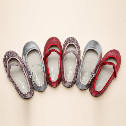 Stella Red Adjustable Velcro Cushion Insole Made In Spain fashion by Childrenchic – Don't Panic Shoes