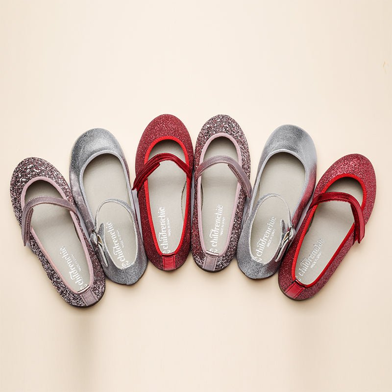 Stella Red Adjustable Velcro Cushion Insole Made In Spain fashion by Childrenchic – Don't Panic Shoes