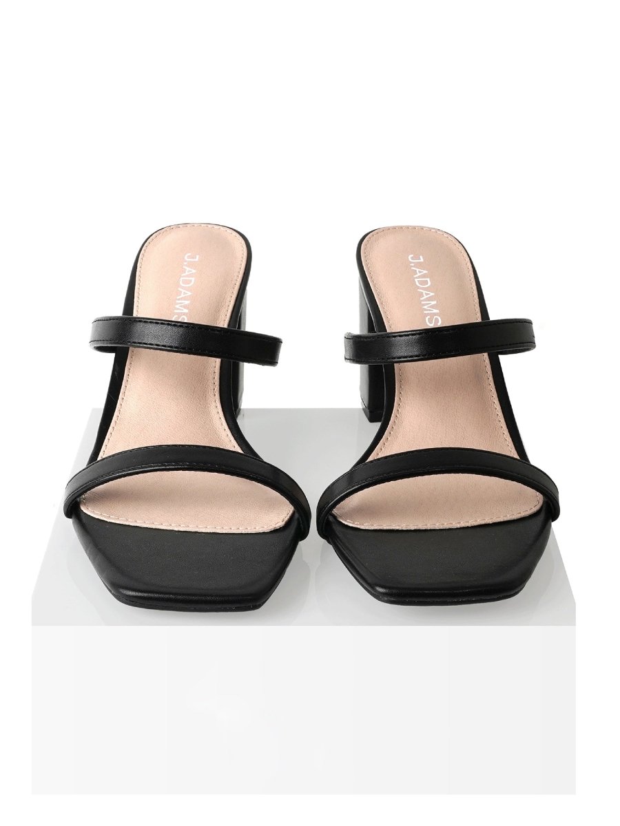 Stormi | Black Heels by J.Adams – Don't Panic Shoes