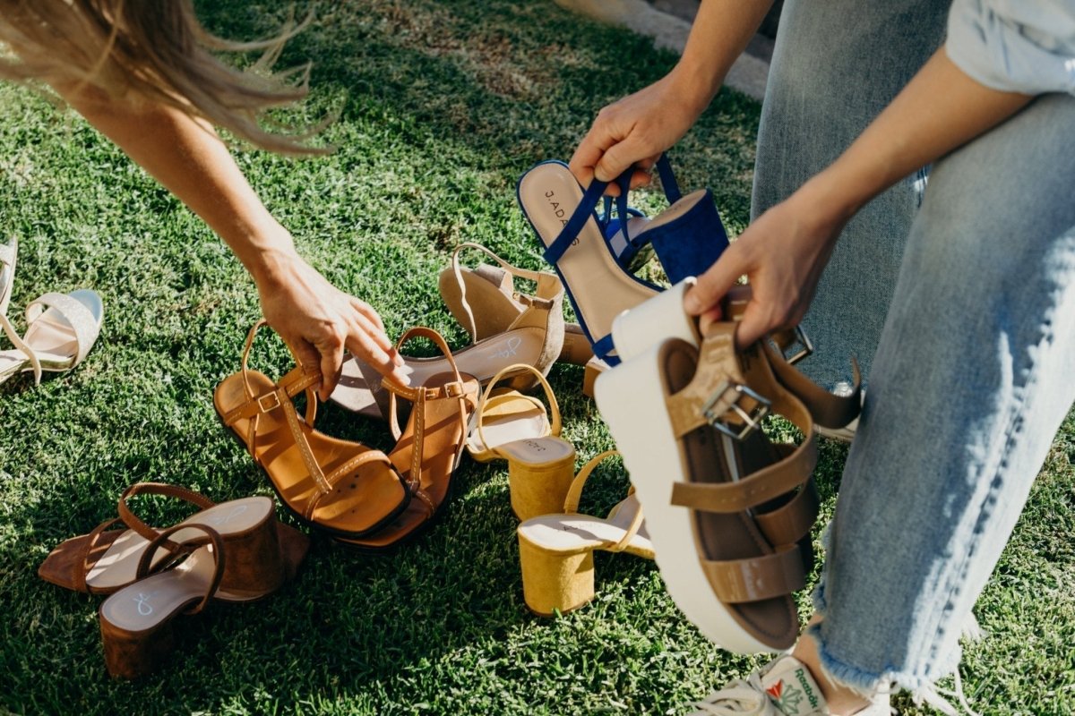 Stormi | Blue Suede Heels by J.Adams – Don't Panic Shoes