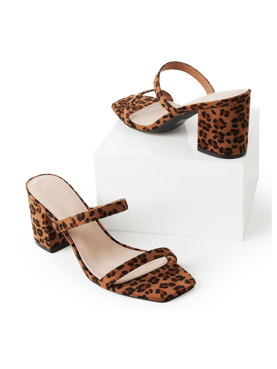 Stormi | Cheetah Heels by J.Adams – Don't Panic Shoes