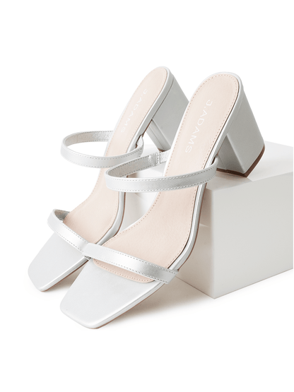 Stormi | Silver Heels by J.Adams – Don't Panic Shoes