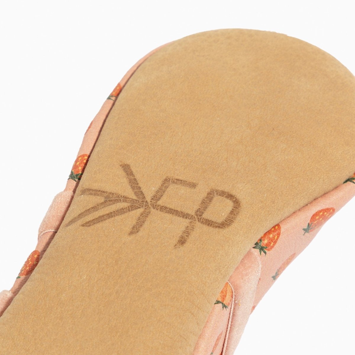 Strawberry Fields Ballet Slipper Baby Shoe Ballet Slipper by Freshly Picked – Don't Panic Shoes