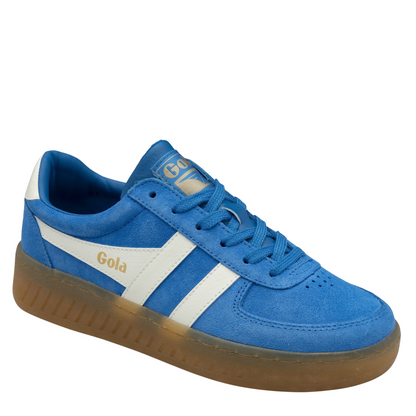 Gola Classics Women's Grandslam Suede Sneakers - Pacific/Off White/Gum