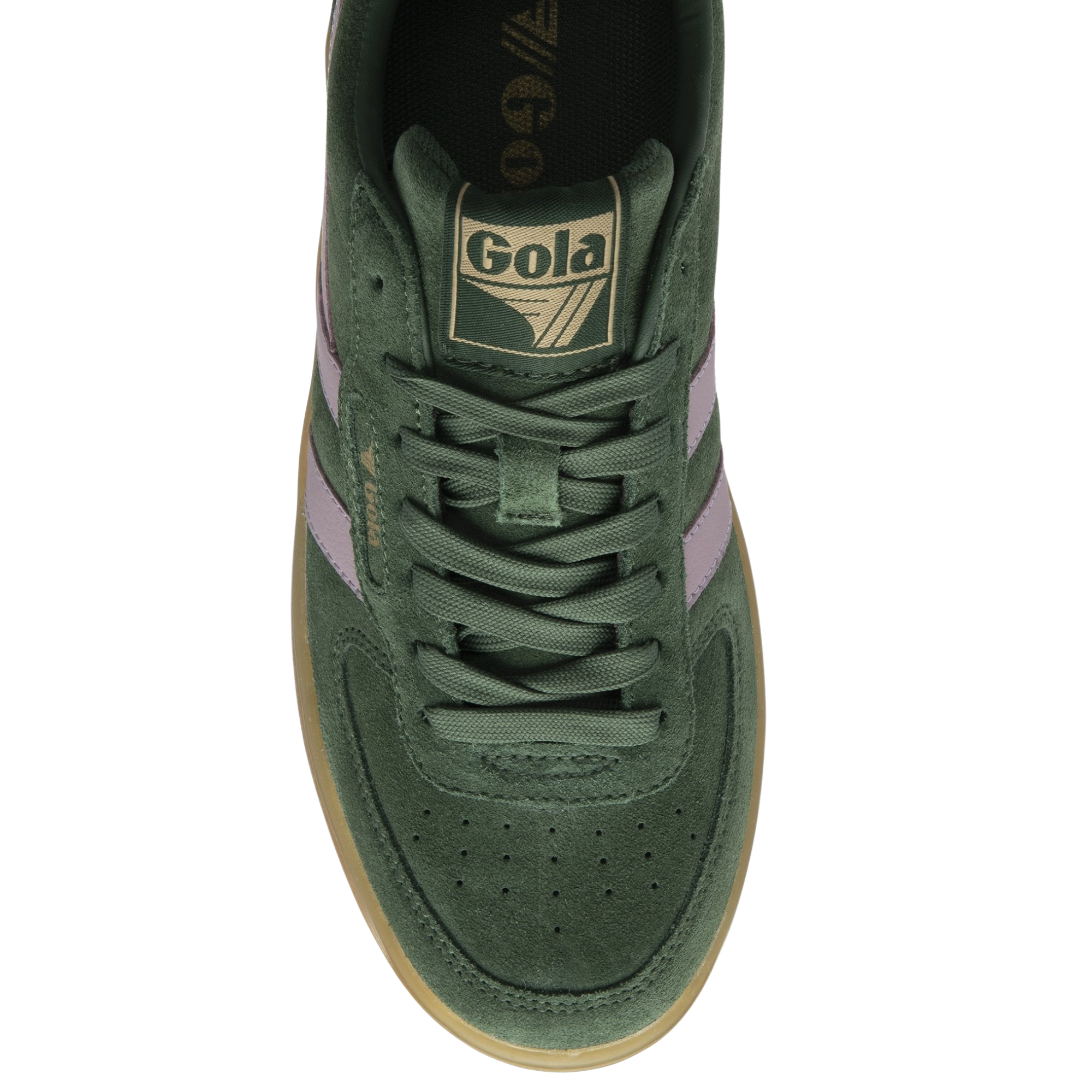 Gola Classics Women's Hawk Suede '86 Sneakers - Evergreen/Candy/Gum