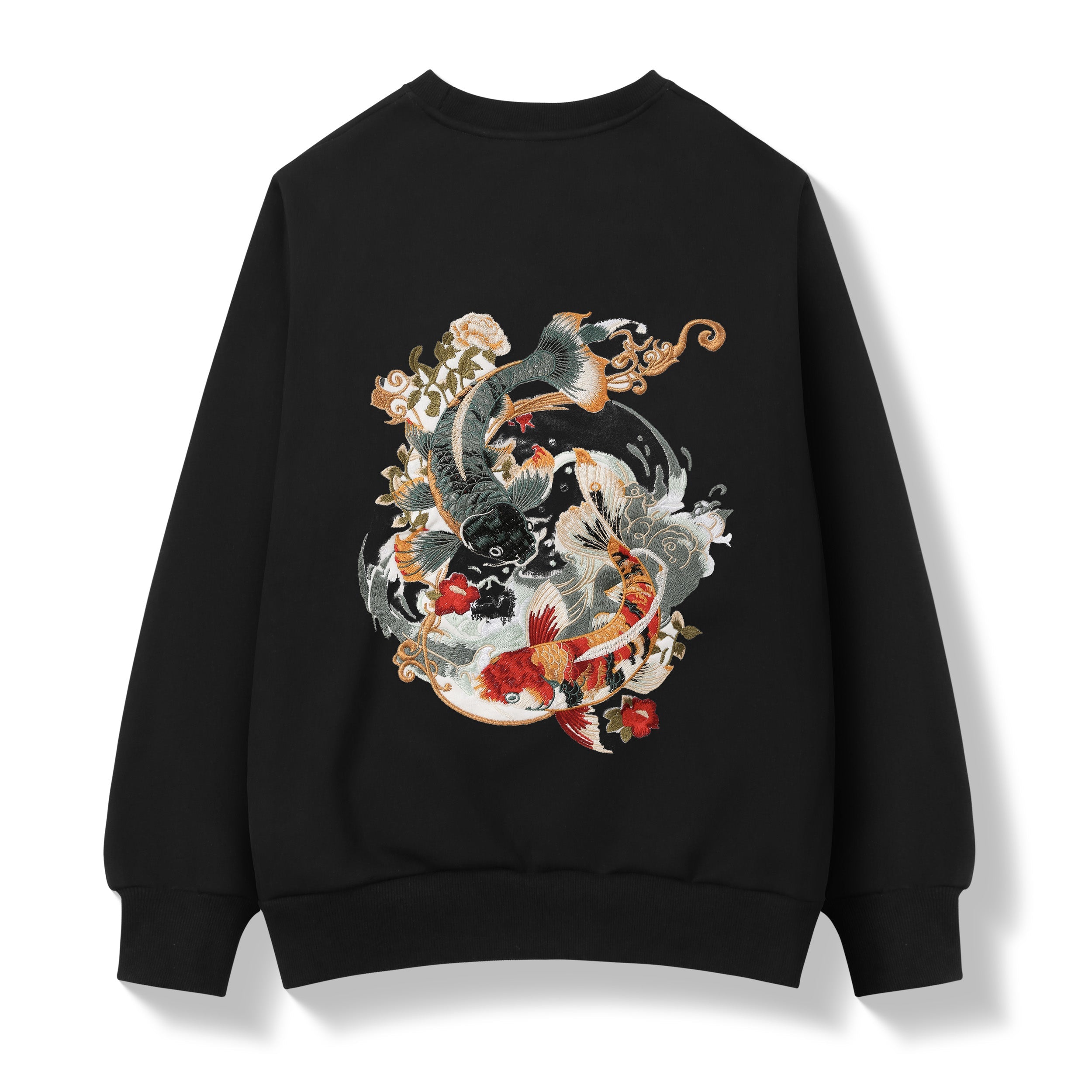 Niepce SW9008 YinYang Koi Embroidery Sweater