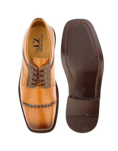 Swish Leather OxFord Style Dress Shoes for Kids Shoes by Libertyzeno – Don't Panic Shoes