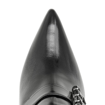 Tammi Women’S Black Patent Leather Ankle Bootie 4 Inch Boots by Beautiisoles – Don't Panic Shoes