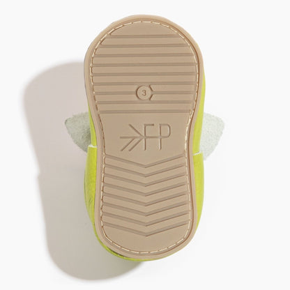 Tennis Match Knotted Bow Baby Shoe Knotted Bow Mocc by Freshly Picked – Don't Panic Shoes