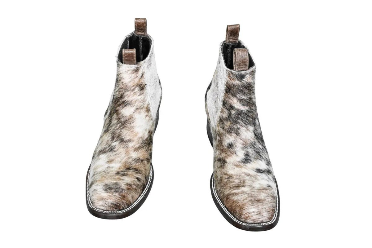The Aurora Cowhide Boots – Size 10 Us by Stiefeld Boots – Don't Panic Shoes