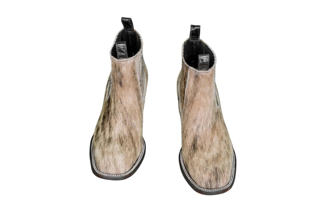 The Aurora Cowhide Boots – Size 10 Us by Stiefeld Boots – Don't Panic Shoes