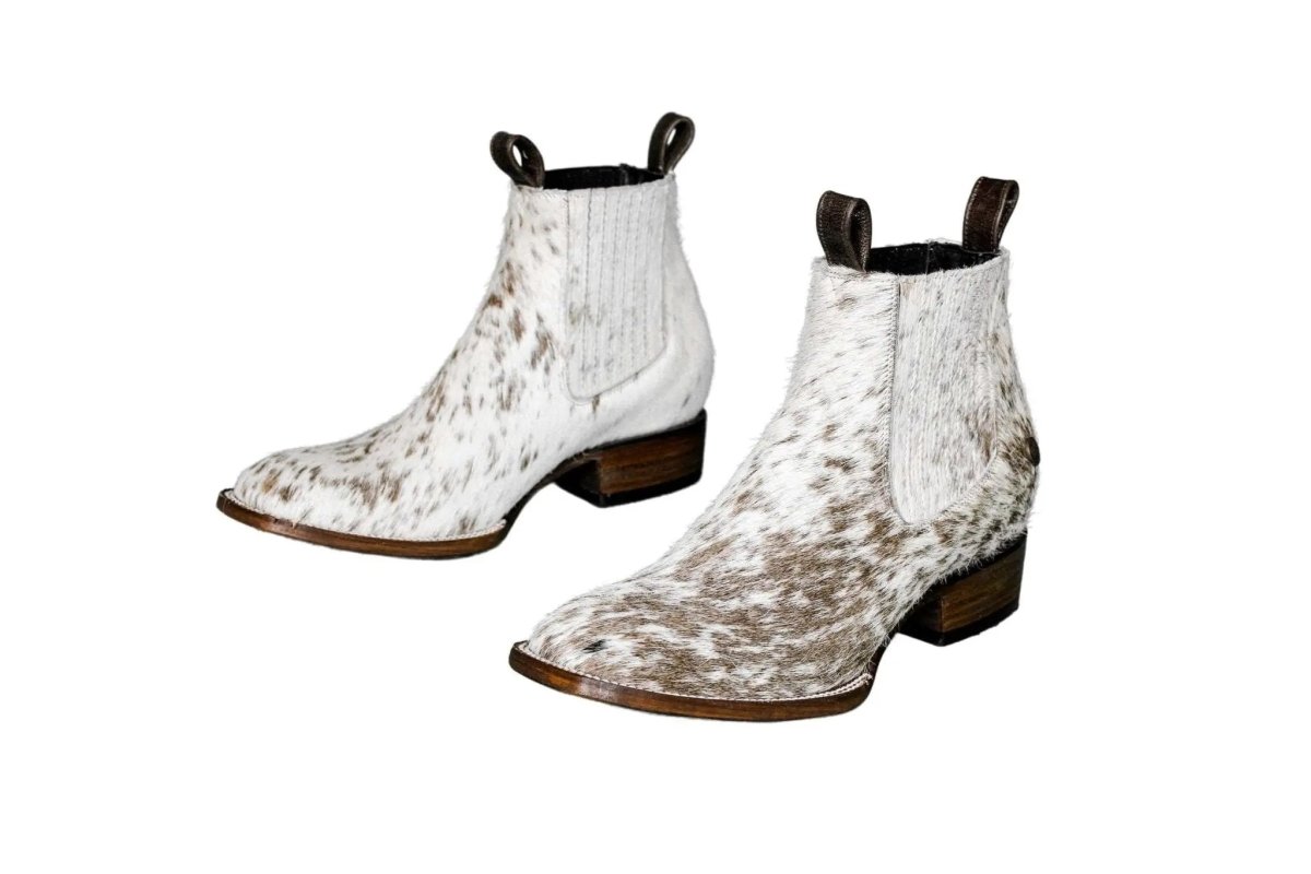 The Aurora Cowhide Boots – Size 10.5 Us by Stiefeld Boots – Don't Panic Shoes