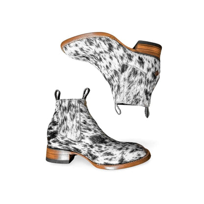 The Aurora Cowhide Boots – Size 10.5 Us by Stiefeld Boots – Don't Panic Shoes