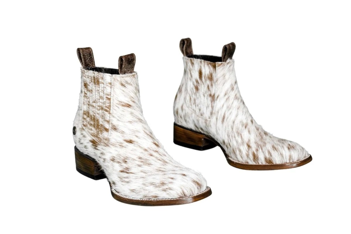 The Aurora Cowhide Boots – Size 10.5 Us by Stiefeld Boots – Don't Panic Shoes