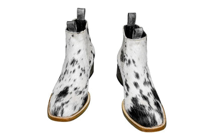 The Aurora Cowhide Boots – Size 10.5 Us by Stiefeld Boots – Don't Panic Shoes