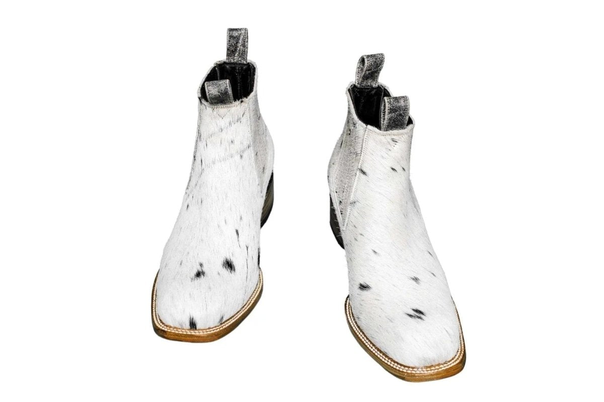 The Aurora Cowhide Boots – Size 10.5 Us by Stiefeld Boots – Don't Panic Shoes
