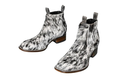 The Aurora Cowhide Boots – Size 11 Us by Stiefeld Boots – Don't Panic Shoes