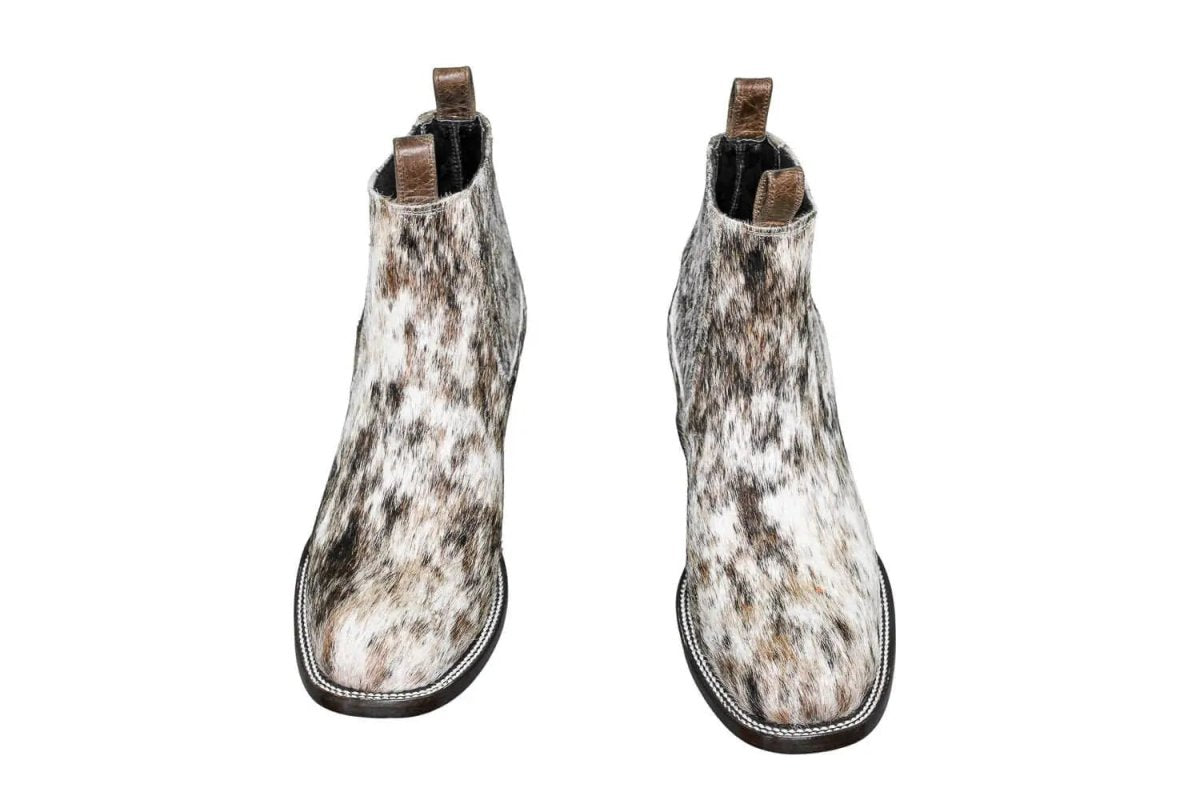 The Aurora Cowhide Boots – Size 11 Us by Stiefeld Boots – Don't Panic Shoes