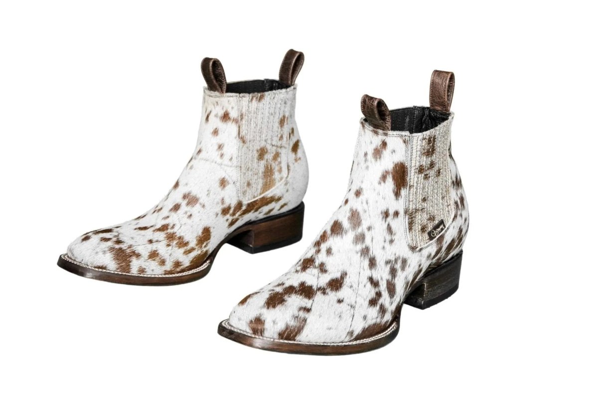 The Aurora Cowhide Boots – Size 11.5 Us by Stiefeld Boots – Don't Panic Shoes