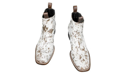 The Aurora Cowhide Boots – Size 11.5 Us by Stiefeld Boots – Don't Panic Shoes