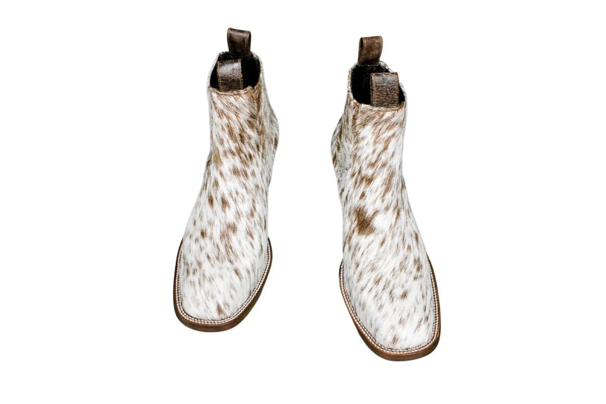 The Aurora Cowhide Boots – Size 11.5 Us by Stiefeld Boots – Don't Panic Shoes