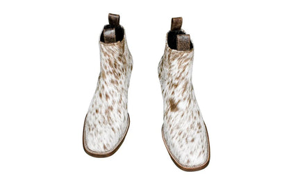 The Aurora Cowhide Boots – Size 11.5 Us by Stiefeld Boots – Don't Panic Shoes