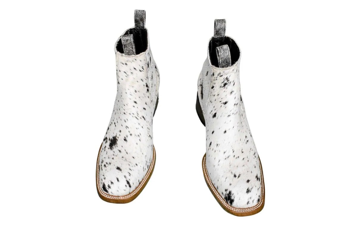 The Aurora Cowhide Boots – Size 12 Us by Stiefeld Boots – Don't Panic Shoes