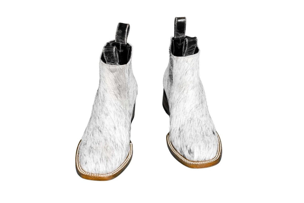 The Aurora Cowhide Boots – Size 5 Us by Stiefeld Boots – Don't Panic Shoes