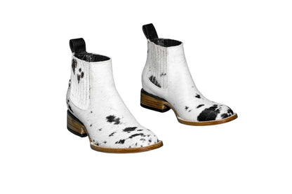 The Aurora Cowhide Boots – Size 6 Us by Stiefeld Boots – Don't Panic Shoes