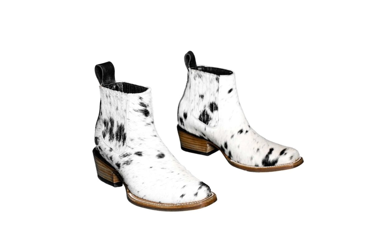 The Aurora Cowhide Boots – Size 6 Us by Stiefeld Boots – Don't Panic Shoes